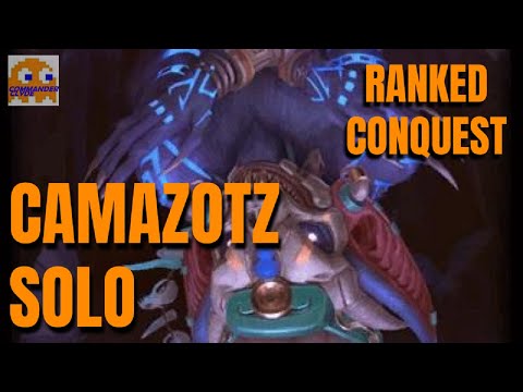 SO HOW IS CAMAZOTZ IN SOLO? | Camazotz Solo - SMITE Ranked Conquest