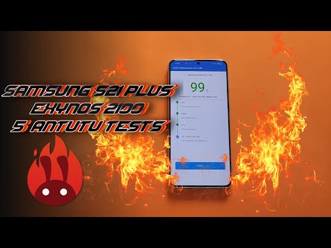 🔥 Samsung S21 Plus Exynos 2100 April Update 5x AnTuTu Test! 🔥