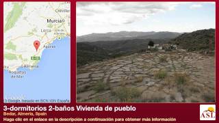 preview picture of video '3-dormitorios 2-baños Vivienda de pueblo se Vende en Bedar, Almeria, Spain'