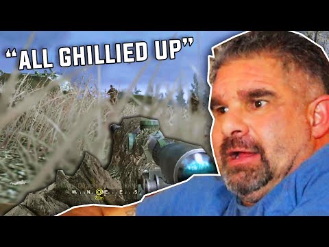 Dad Reacts To "All Ghillied Up" Mission In Call of Duty 4: Modern Warfare