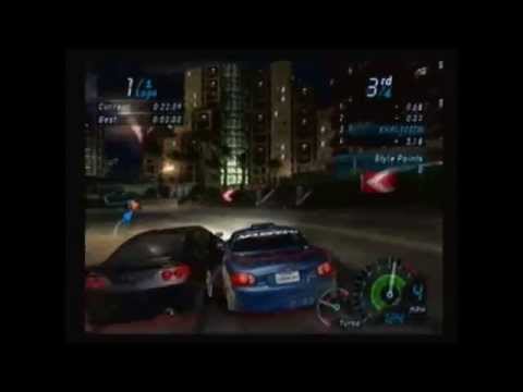 Need for Speed: Underground - Race 41 Crosstown Dash (Sprint) (Playstation 2)