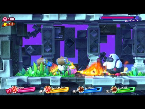 Kirby Star Allies 100% Walkthrough Part 33: Planet Towara