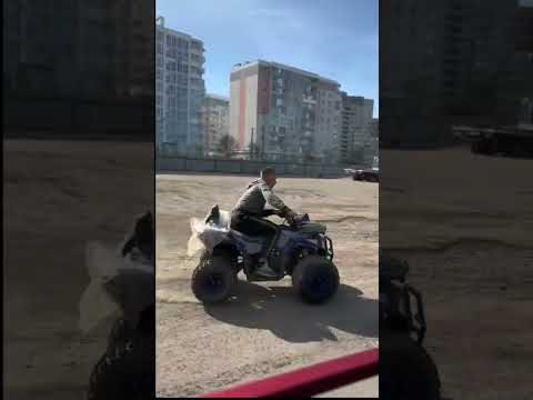 Квадроцикл Dozer Model 1-125 Pro бензиновый 8 л.с. оранжевый - фото 1 - id-p2579303809