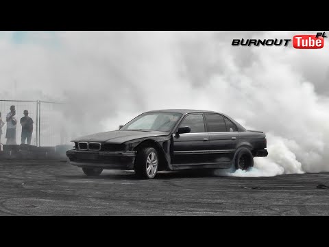 2 miejsce pokaz mocy PRO - "JONY" BMW E38 730 V8 - XXIII Ogólnopolski Zlot BMW Toruń 2021