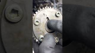 Honda Vvt Actuator installation and understanding lock and unlock positions.