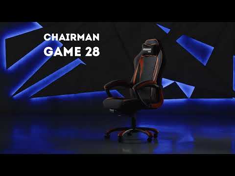 Миниатюра изображения товара Кресло геймерское Chairman Game 28 (черный/серый)