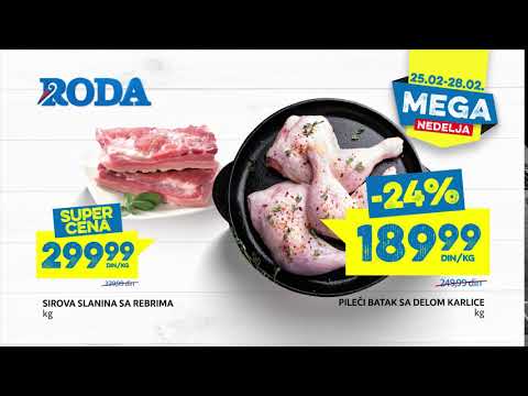 Roda I Mega nedelja 25.02 - 28.02.2019.