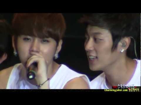 [Fancam] 110723 BEAST Junhyung - Eye Contact @ FM in Taiwan