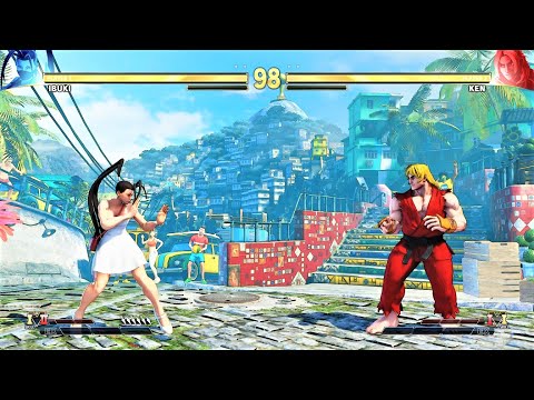 Ibuki vs Ken (Hardest AI) - Street Fighter V