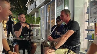 Night out with friends Nicosia City walks October 2020