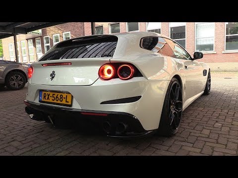 Novitec Ferrari GTC4Lusso - Start, Revs, Accelerations!