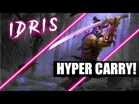 Idris Bot Lane! - Weapon Power Idris is Broken! - Vainglory 5v5