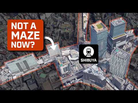 Why Tokyo's Shibuya is SO EASY to walk now? Unveiling biggest station revamp in Japan!