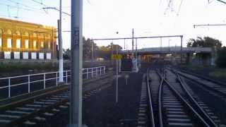 Drivers view part 1. Newport Steamrail to Flinders Street in a DERM. Time lapse.