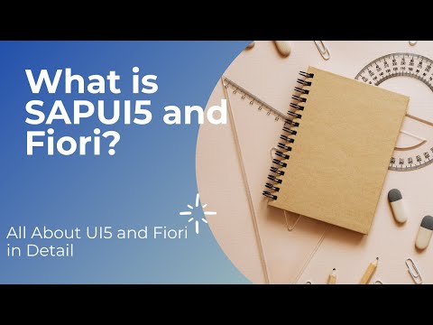 What is SAPUI5 and Fiori?