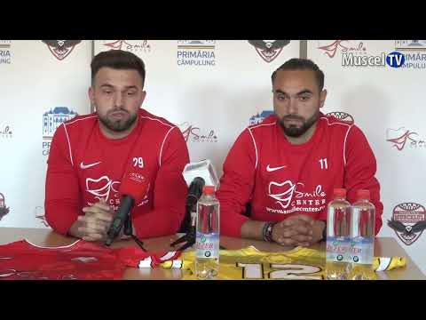 Jurnal MUSCEL TV  03.11.2022 SPORT – fotbal – conferință de presă Muscelul Câmpulung