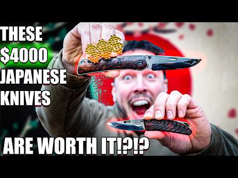 How These $4000 Japanese knives are actually WORTH IT!!? Rockstead