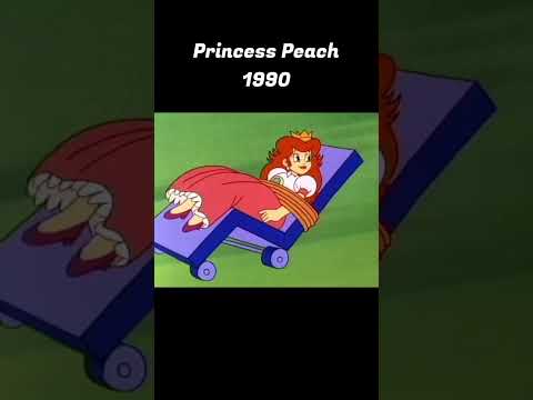 The Evolution of Bowser Princess Peach and Mario