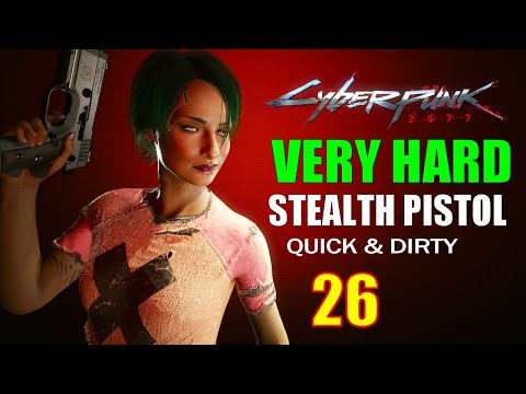 Cyberpunk 2077 Walkthrough VERY HARD  Part 26 - Double Life
