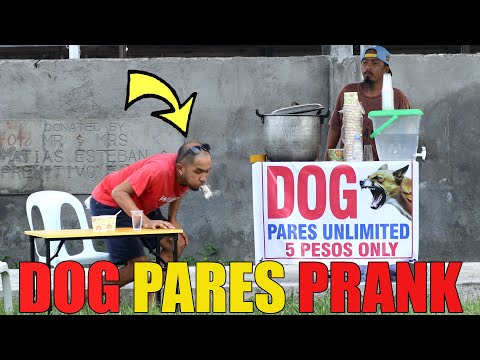 DOG PARES PRANK | Ganito lang pala ang secreto sa pag luto ng pares