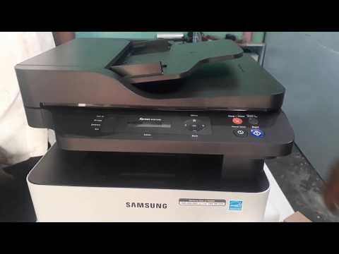 Samsung 2876nd printer unboxing
