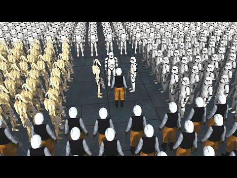 Every Star Wars Army in Realistic ARENA BATTLE! - Gates of Hell: Star Wars Mod