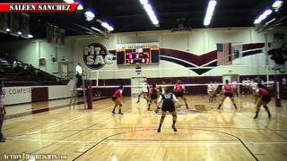 Saleen Sanchez - Volleyball (2012 highlights)
