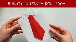 biglietto festa del papà