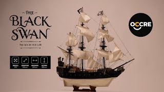 OCCRE Black Swan pirátská loď 1:75 kit