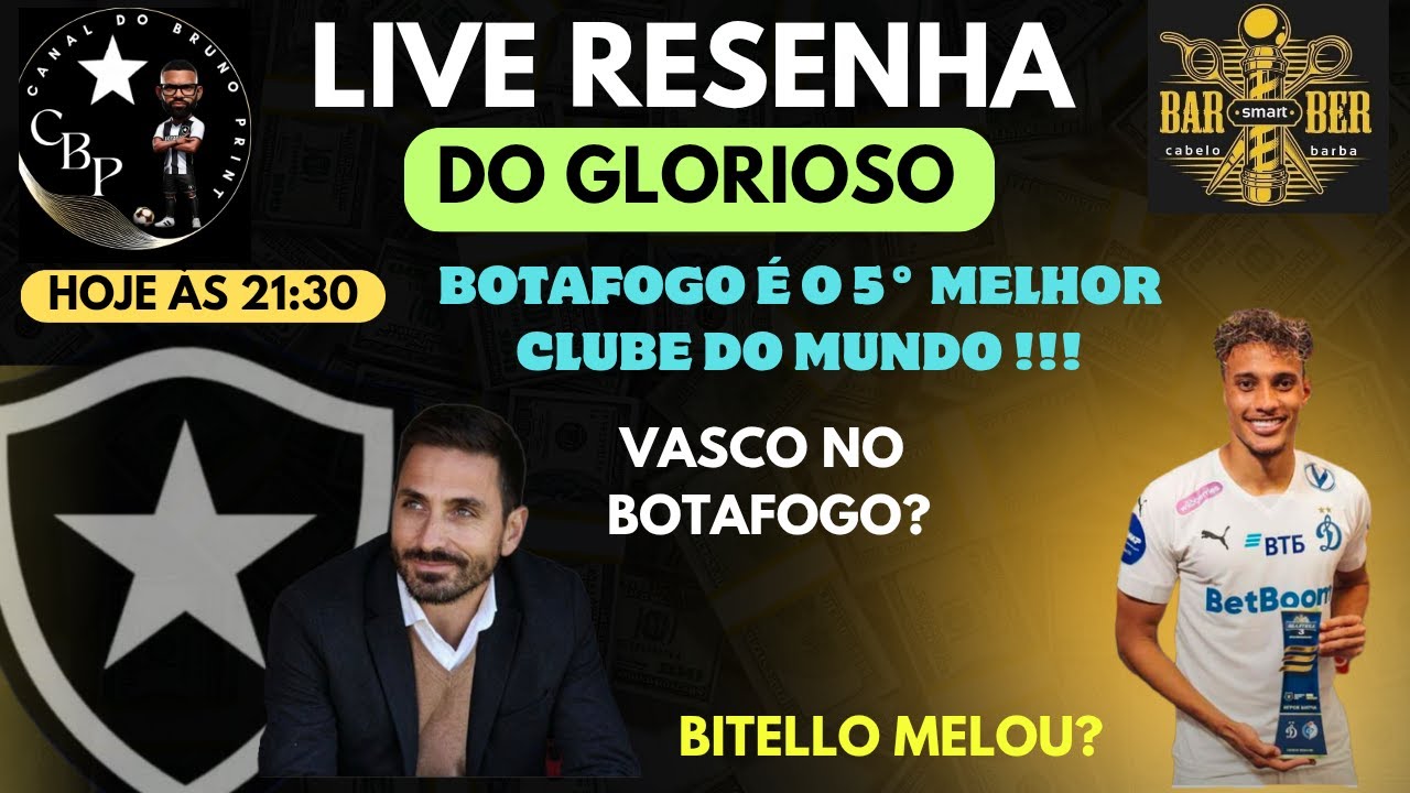 PLANEJAMENTO ATRASADO ? / BITELLO MELOU? / E O TÉCNICO DO BOTAFOGO? / SOMOS O 5° MELHOR DO MUNDO