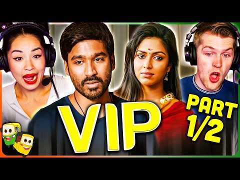 VELAIYILLA PATTATHARI (VIP) Movie Reaction Part 1/2! | Dhanush | Saranya Ponvannan