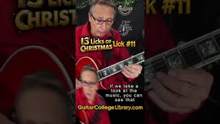 Simple shapes for real jazz application.  13 Licks of Christmas #shorts