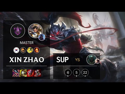 Xin Zhao Support vs Pyke - KR Master Patch 11.16