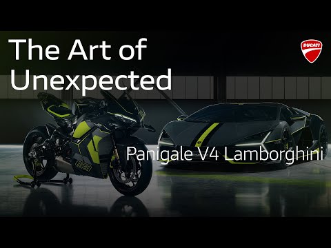 New Ducati Panigale V4 Lamborghini | The Art of Unexpected