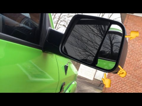 YouTube video about: How to adjust ram tow mirrors?