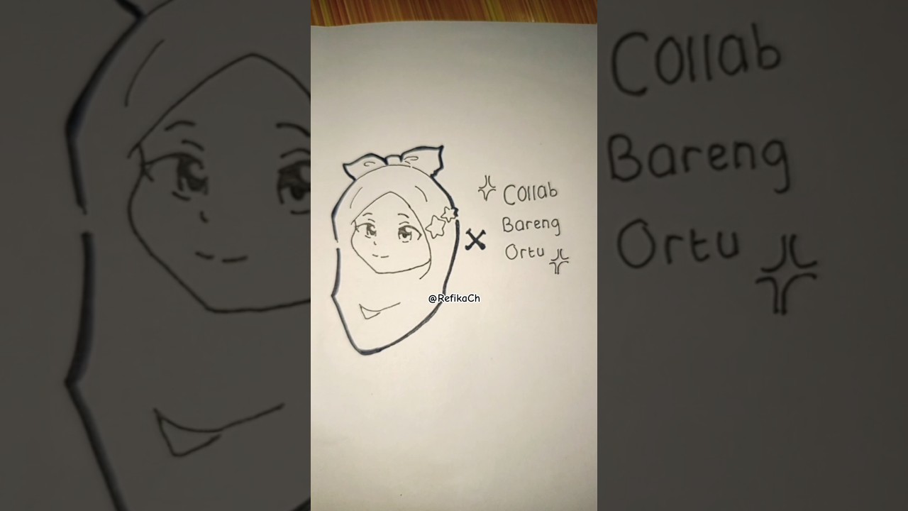 collab bareng ortu 👥 {ib:@Hani_sukaMd} & pinjam sound:[@Allenia_Chan] ✨ #drawing#fypシ゚viral
