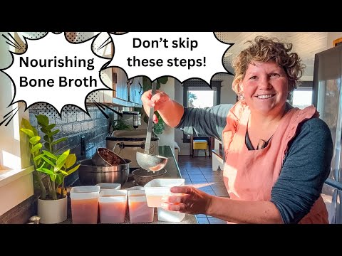 Making Bone Broth, Don’t Skip These Steps!!