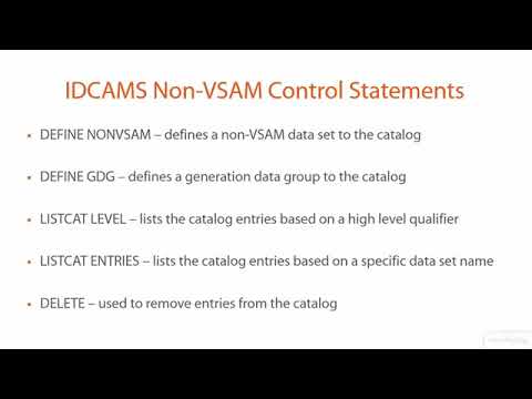 09 02 IDCAMS Function