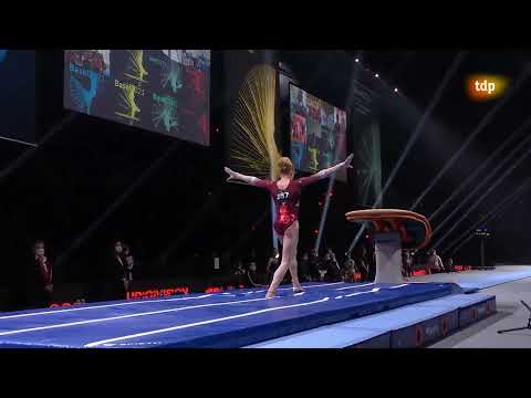 Viktoria Listunova. 2021 European Championships. AA. VT