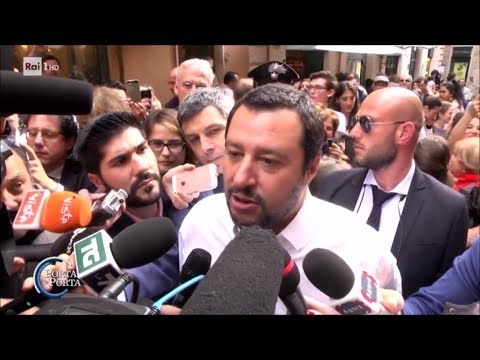 La Lega su Giuseppe Conte - Porta a porta 23/05/2018