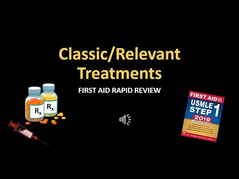 Rapid Review - Classic Treatments HIGH YIELD First Aid USMLE Step 1 AutoFlashcards (with Audio)