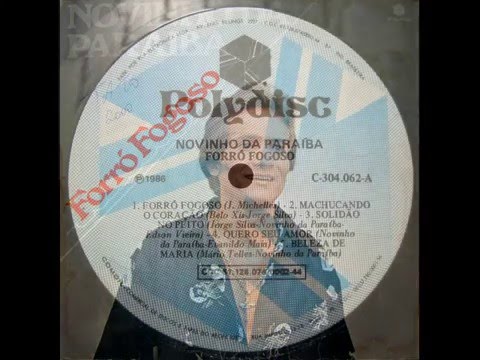 Novinho da Paraíba Solidão no Peito   1986