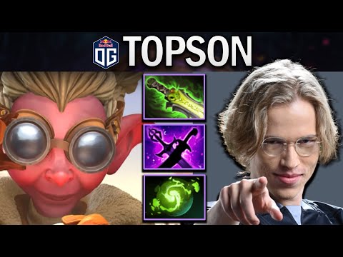 OG.TOPSON SNAPFIRE - BACK TO INNOVATING MID - DOTA 2 7.30 GAMEPLAY