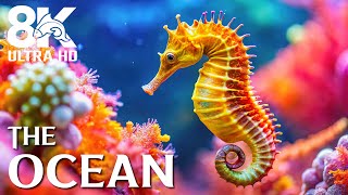 Under Red Sea 8K 🐢 Beautiful Underwater World - Tropical Fish, Coral Reefs, Jellyfish Aquarium