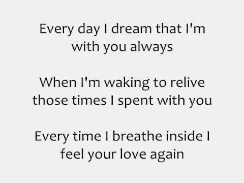 Take My Breath Away - Since October [lyrics]