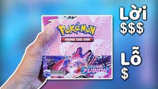 Mở Box Fusion Strike Pokemon TCG | Lời hay Lỗ