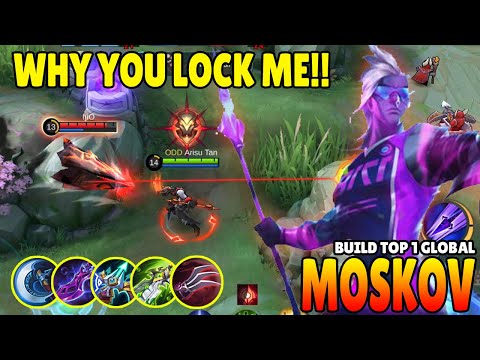 MVP Build Moskov 100% Unstoppable - Build Top 1 Global Moskov - Moskov Gameplay Mobile Legends 2021