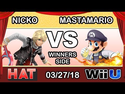 HAT 15 - FAD | Nicko (Shulk) Vs. MastaMario (Mario, Falcon) Winners Round 3 - Smash 4