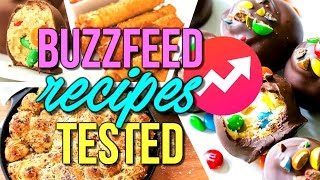 Buzzfeed Food Recipes TESTED | Courtney Lundquist