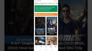 How To Download Kgf chapter 2 full HD 720p/#kgf
